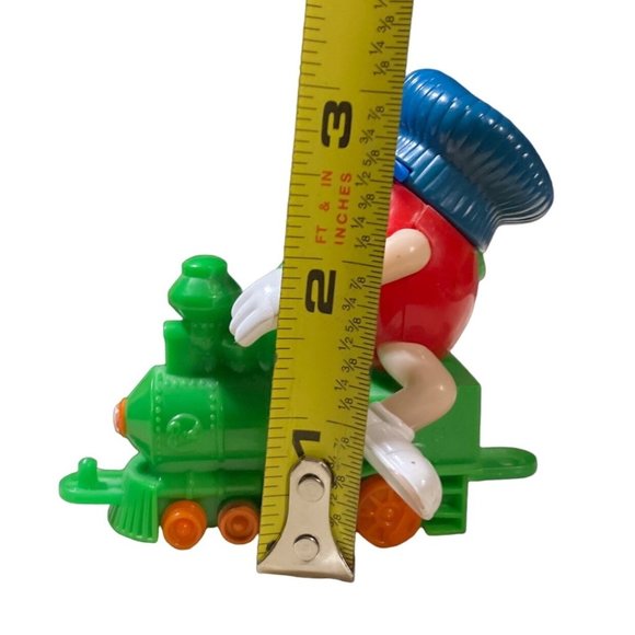 M&Ms Mini Plastic Christmas Train Set of Three - Picture 7 of 12